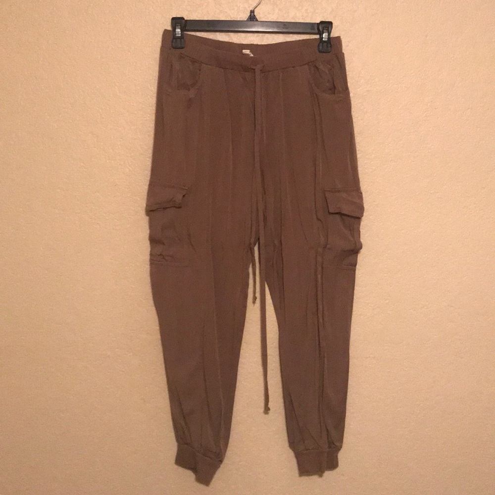 Tan/brown joggers